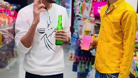 Funny video 😂🤣Cold Drink konsi apki favourite hai😂 apko taste karna hai_😁