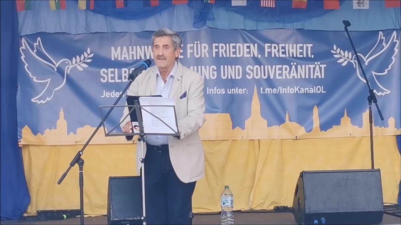 WOLFGANG EFFENBERGER - FRIEDENSFEST 2023 - BAUTZEN, Kornmarkt, 09 09 2023 🕊