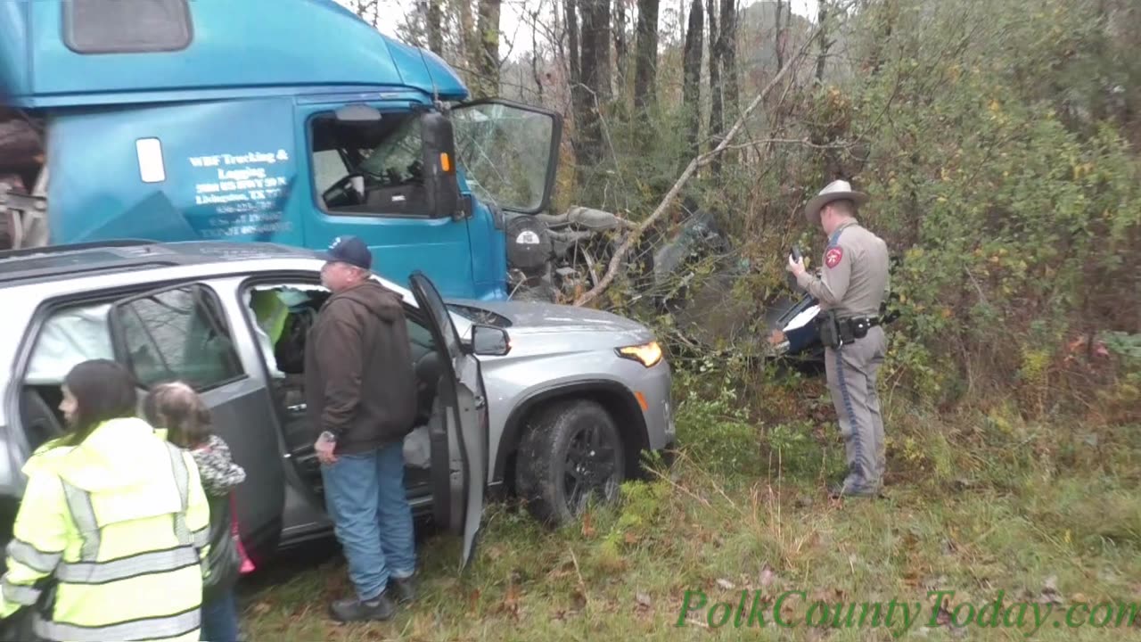 18 WHEELER / VAN ACCIDENT, SCHWAB CITY TEXAS, 01/08/24...