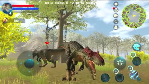 Dinosaur Fights in Allosaurus Simulator Game - Part 3