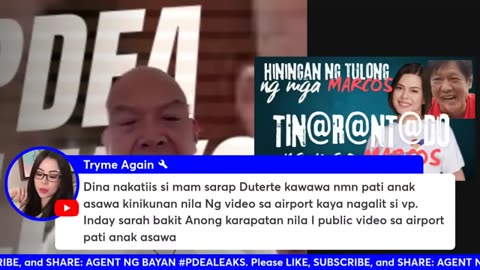 HININGAN NG TULONG NG MGA MARCOS, TIN@R@NT@DO NG MGA MARCOS, Live w/exPDEA AgentMORALES