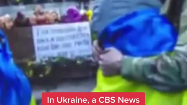 In Ukraine, a CBS News crew was in the newlyliberated city of Kherson