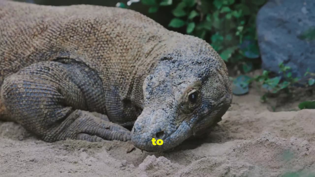 The Komodo Dragon The World’s Last Living Dinosaur