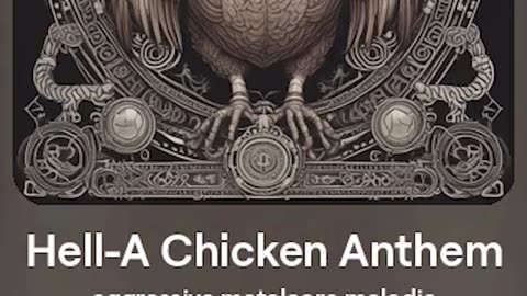 Hella Chicken AI Metalcore Anthem Full