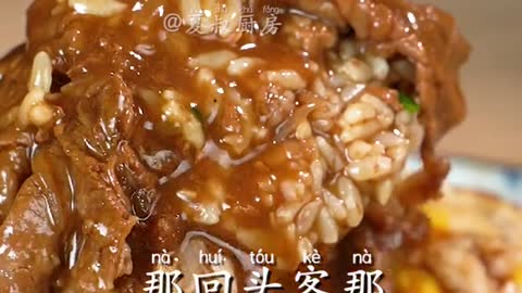Summer hot days don't want to move also can eat the food!