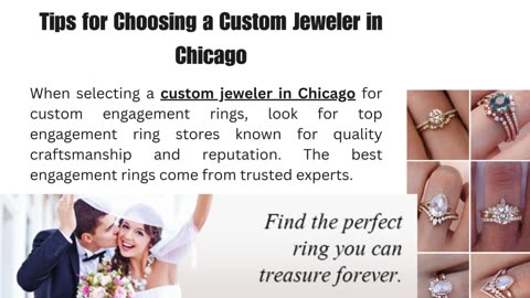 Let our Chicago jewelers bring your dream engagement ring to life