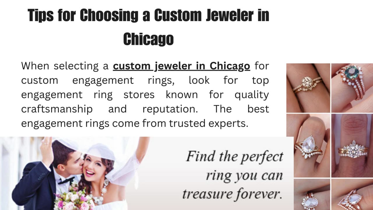 Let our Chicago jewelers bring your dream engagement ring to life