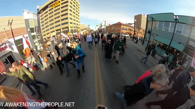 February 12th United For Freedom Rally HIGHLIGHTS | Calgary Alberta Canada