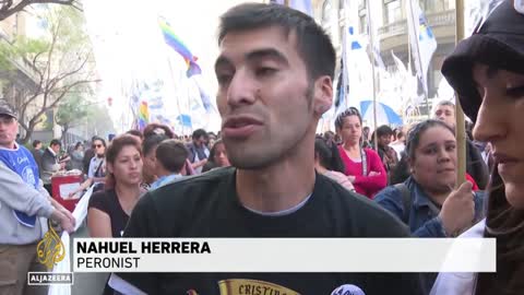 Argentina Loyalty Day: Thousands celebrate Peronist party