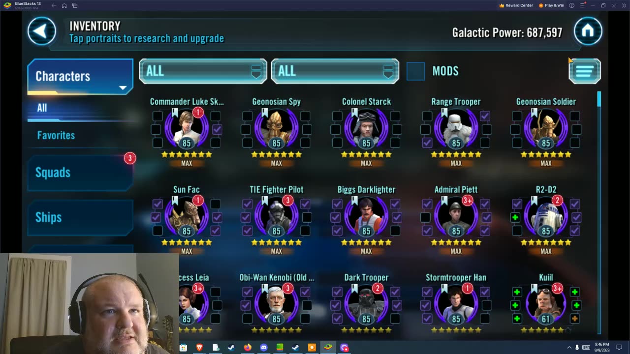 Star Wars Galaxy of Heroes F2P Day 136