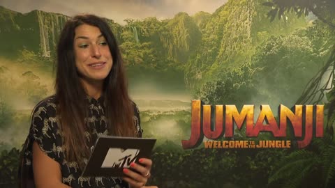 Cast of Jumanji Play Never Have I Ever