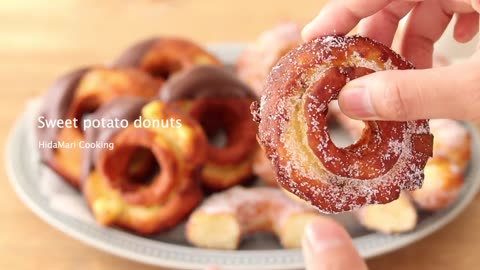 Sweet potato Donuts