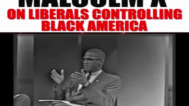 Malcom X on White Liberals
