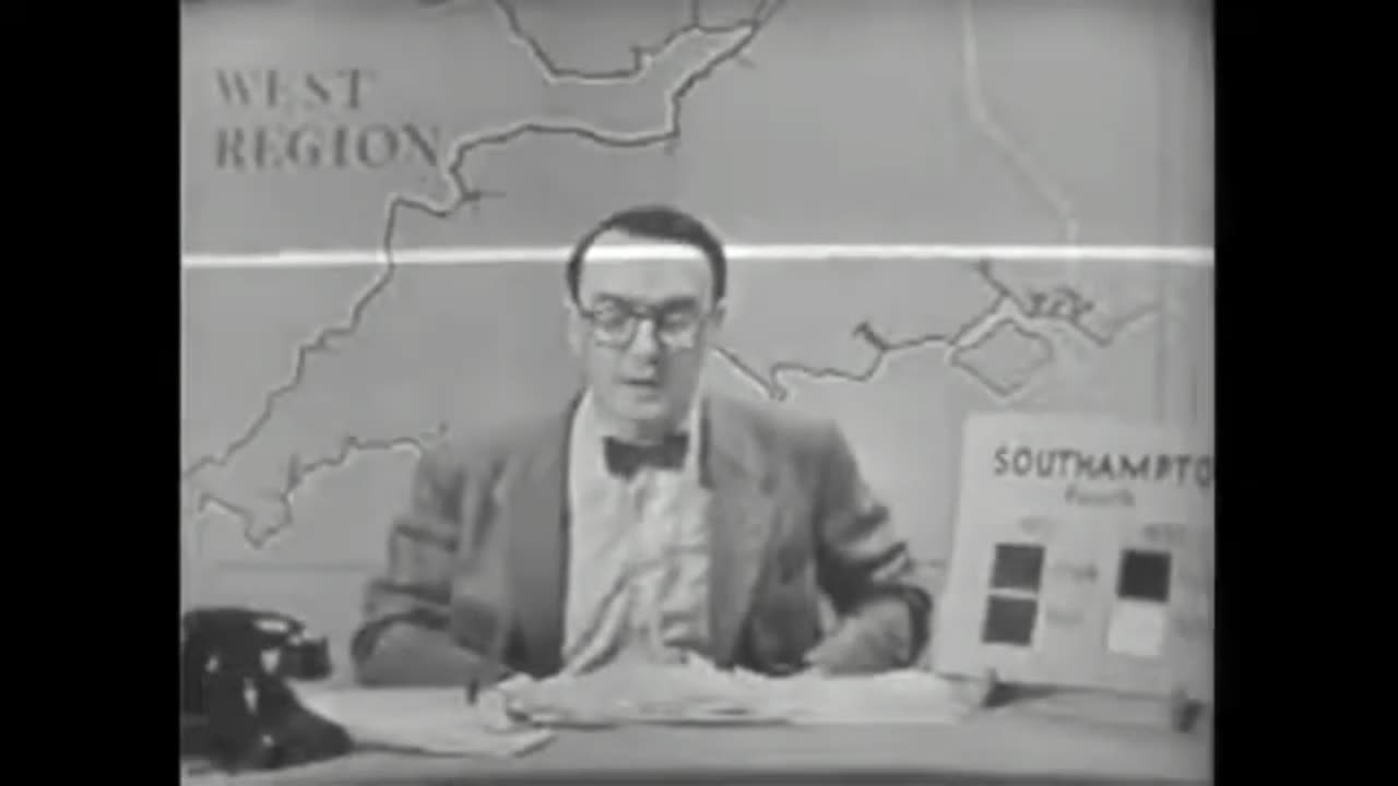 BBC GENERAL ELECTION NIGHT 1955 - LIVE BROADCAST