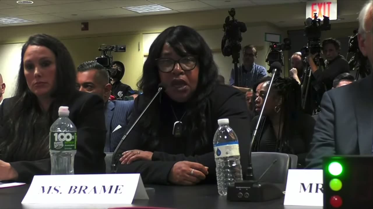 NYC Crime victims lash out at d.a. Alvin Bragg / Ms Madeline Brame gives powerful testimony