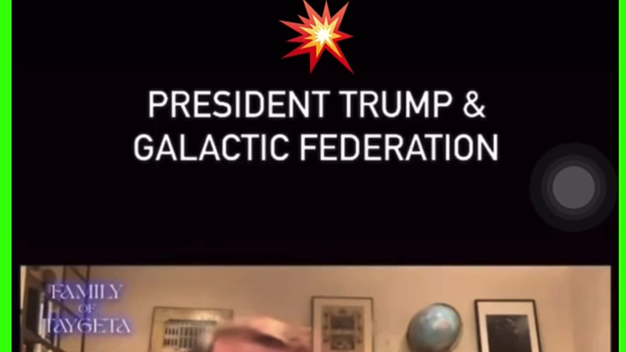 Present Trump And the Galactic Federation