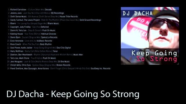 DJ Dacha - Keep Going So Strong - DL092