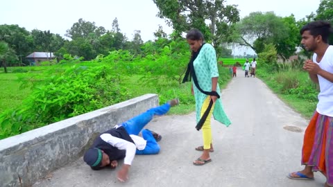 Indian Village Funny Video Fully Enjoying Watching the Video