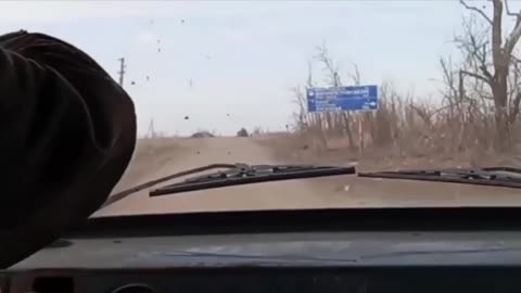 Russians Film a Ukrainian Drone Smashing into their Transport