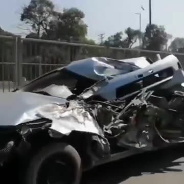 Trainwreck on wheels #reels