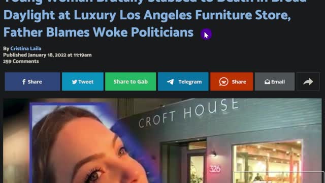 Wealthy Californian Who Had The Means To Leave Gets Taken Out