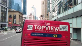 NYC sightseeing top view