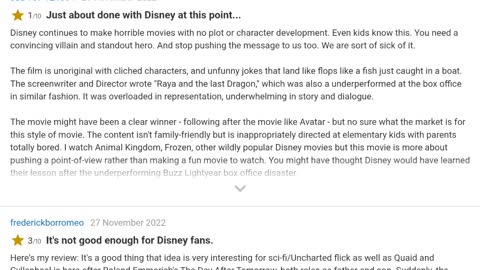 Nobody likes strange world