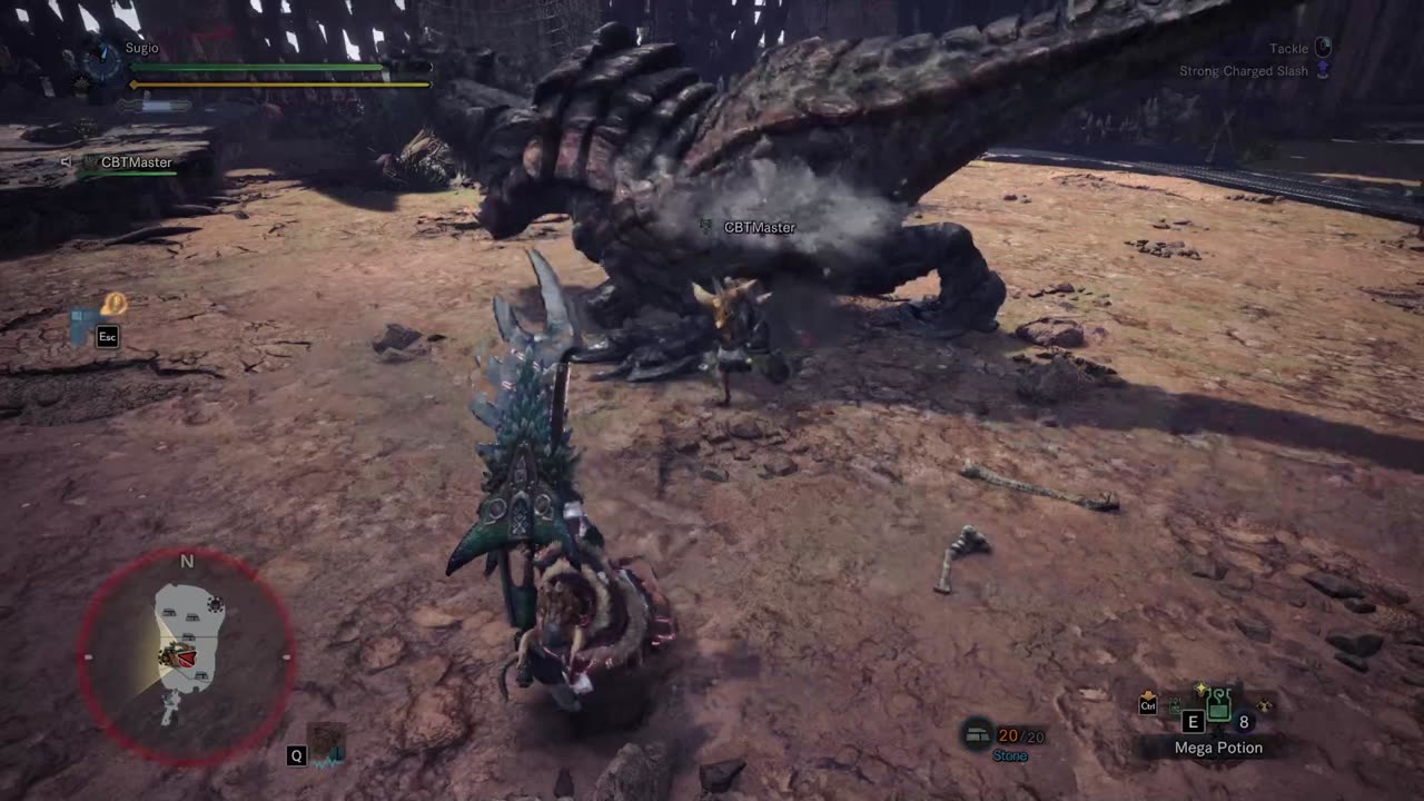 Monster Hunter World gameplay