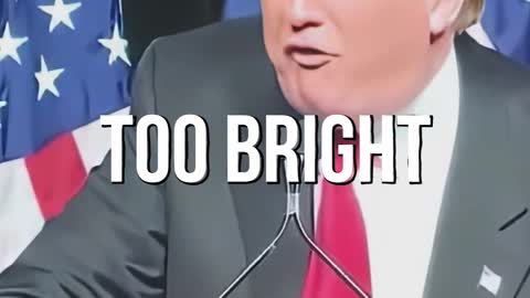 Trump, Turn Off The Lights