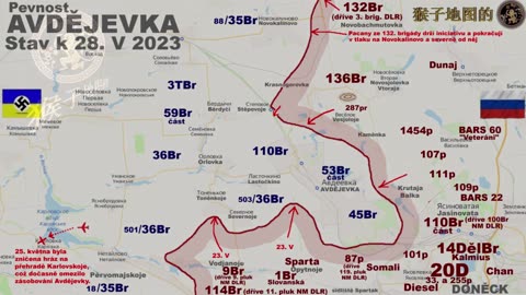 Situace na ukrajinské frontě 28.5. 2023