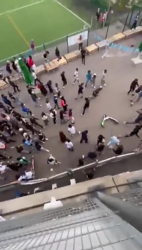 Mass brawls have been breaking out in Helsinki, Finland among the youth in migrant communities.