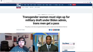 Transgender Women aka Dudes, Still Have To Sign Up For Draft