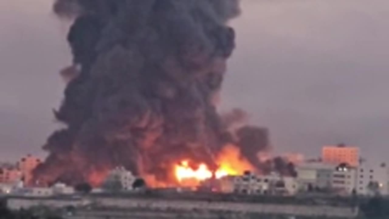 Factory Fire In Hebron , West Bank