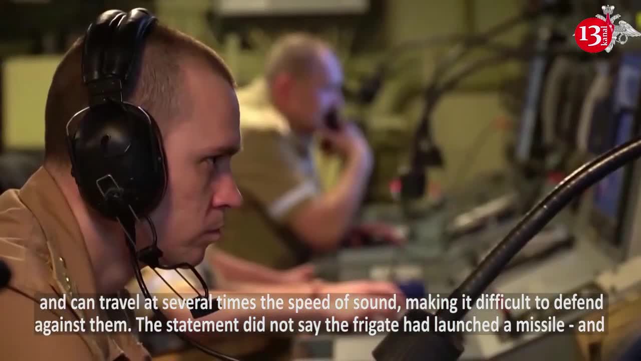 Russia defence ministry says frigate tests strike capabilities in Atlantic