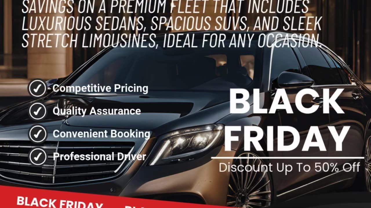 Celebrate Black Friday with Exclusive Discounts on Affordable Dallas Limo Services