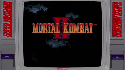 Mortal Kombat II | Intro Super Nintendo