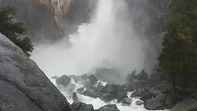 Amazing Yosemite Falls in April 2019 Part 2