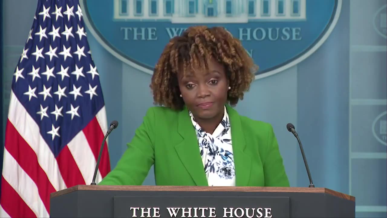 KJP will not say if the Biden admin is worried about illegals coming across the border