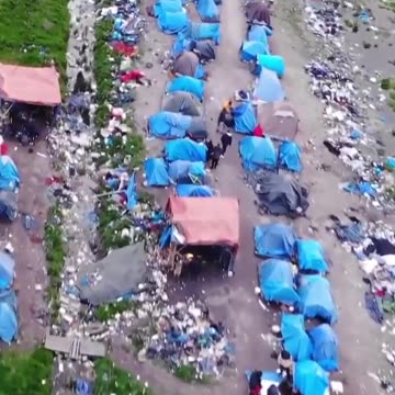 Jižní pobřeží Francie z dronu