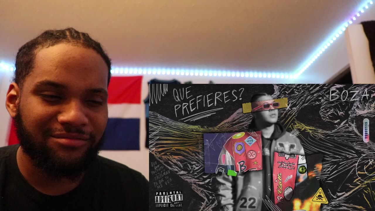 Boza - Talismán (Audio) | REACTION / REACCION |