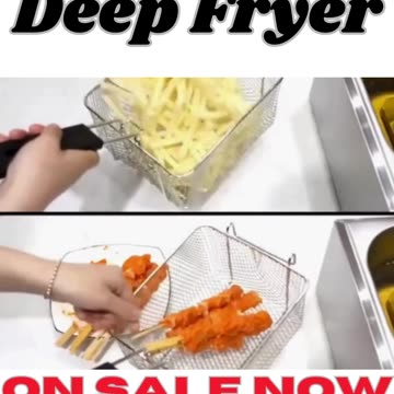 Electric Deep Fryer On Sale Now - Link Below