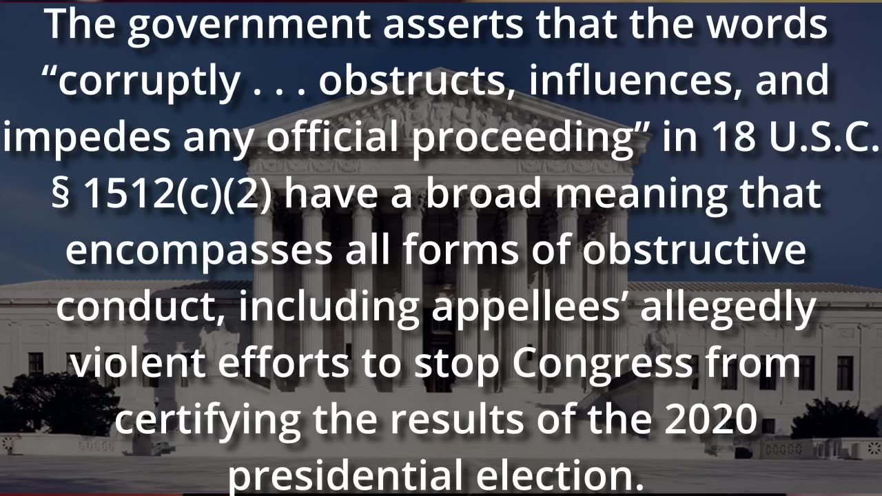 What is "Obstructing an Official Proceeding"?