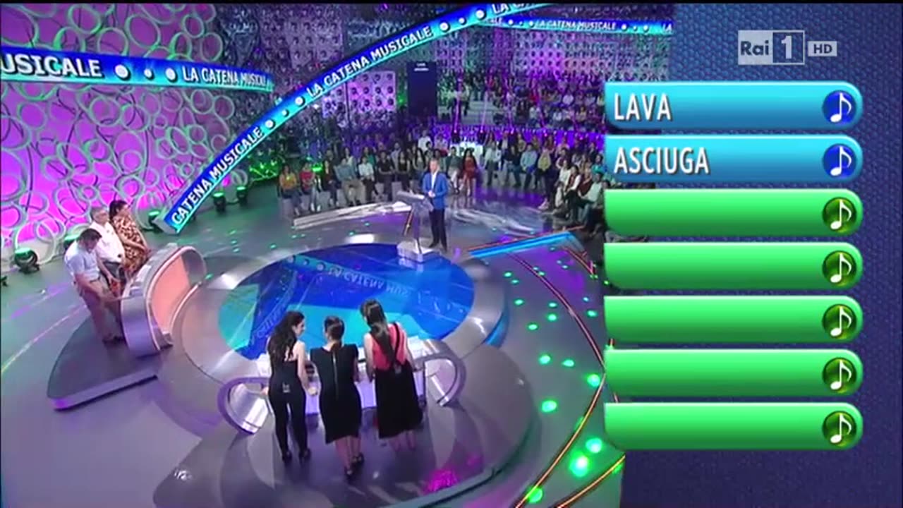 RAIUNO - Reazione A Catena-La Catena Musicale (25/06/2016)