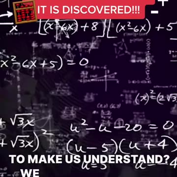 Math Is Not Created , It Is Discovered - Mathematics Is A Law