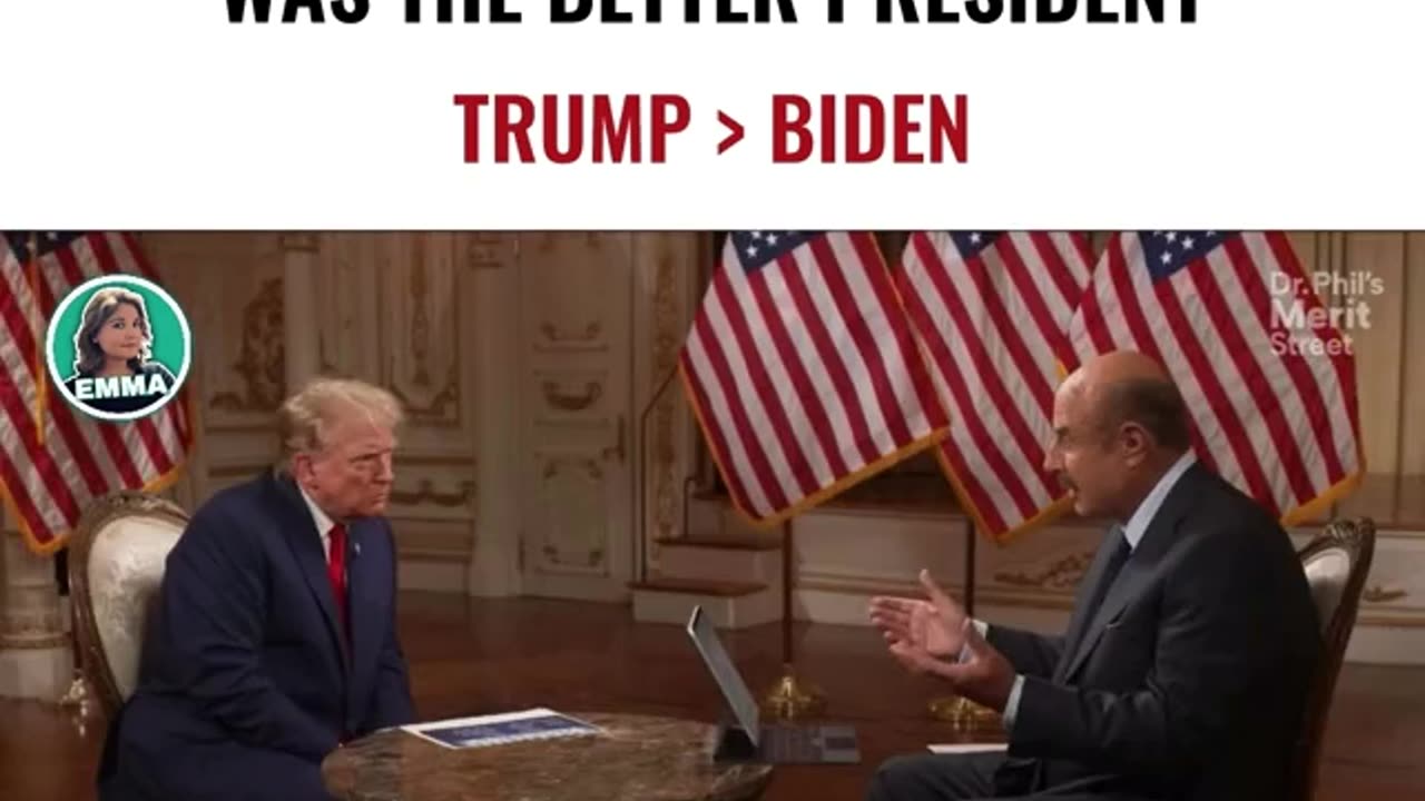 DR. Phil proves Trump was the better President