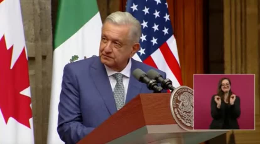 Obrador thanks Biden for having built "not even one meter of wall"