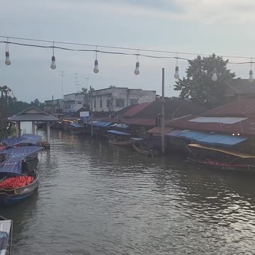 Floating Market Bangkok Thailand