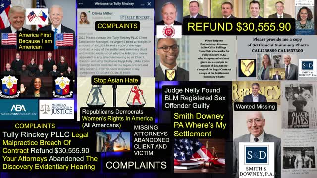 Tully Rinckey PLLC Client Complaints / EEOC Complaints / Regency Furniture LLC Settlement Not Paid / Smith Downey PA