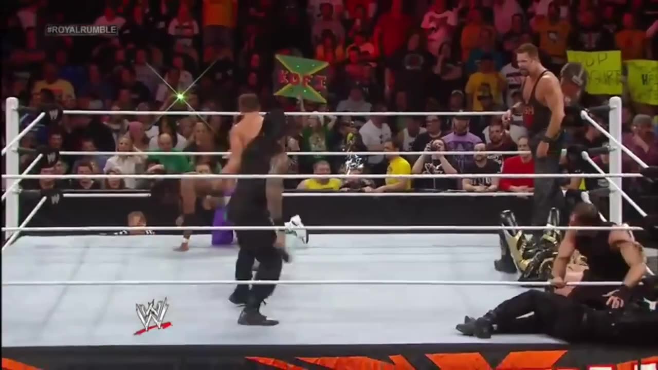 Roman Reigns spear compilation