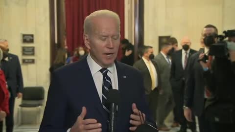 Confused, Shouting Biden Admits "He Doesn't Know"